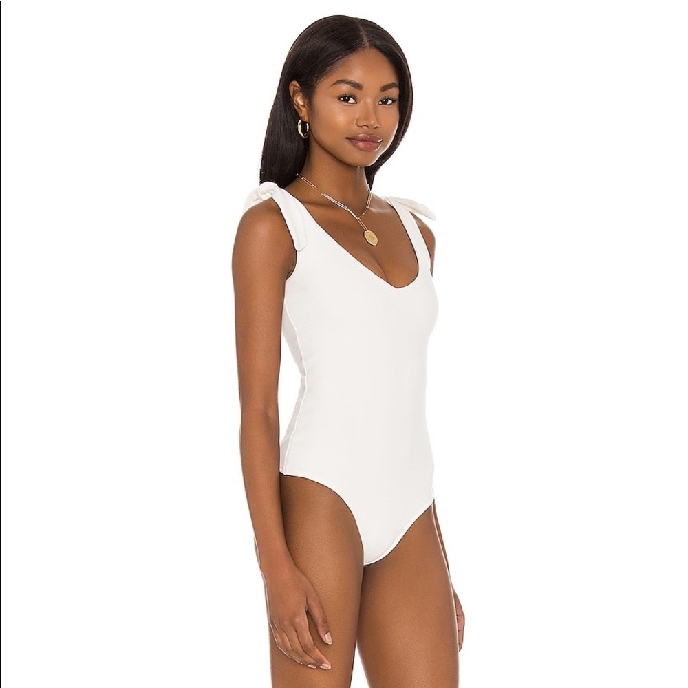 REVOLVE Show Me Your Mumu  White Kilo Bodysuit Size XS